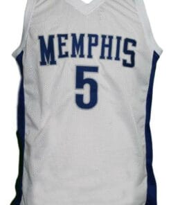 Will Barton #5 Custom College Basketball Jersey New Sewn White