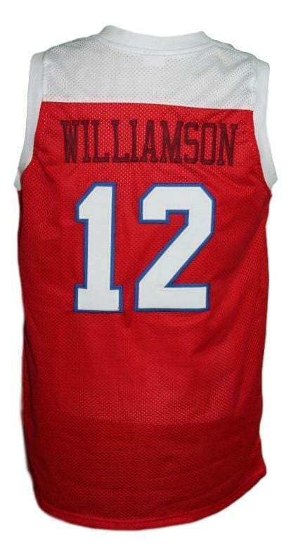 Zion Williamson #12 Spartanburg Day School Basketball Jersey New Red
