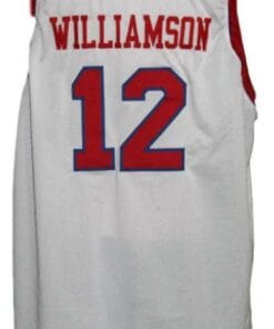 Zion Williamson #12 Spartanburg Griffins Basketball Jersey New White