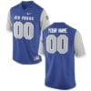 Air Force Custom Jersey Name and Number Football Blue