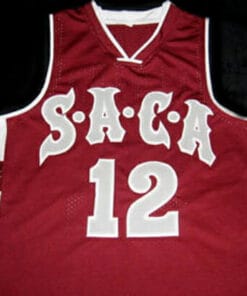 Dwight Howard #12 Saca High School Basketball Jersey Maroon