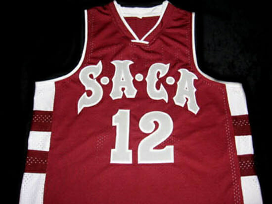 Dwight Howard #12 Saca High School Basketball Jersey Maroon