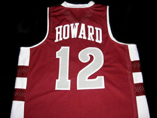 Dwight Howard #12 Saca High School Basketball Jersey Maroon