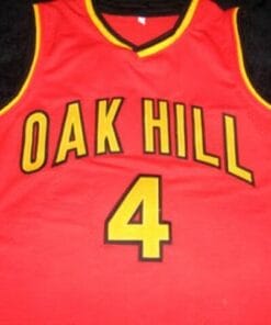 Rajon Rondo #4 Oak Hill High School Basketball Jersey Red