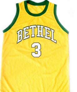 Alternative view of Chancey Billups College Basketball Jersey Gold