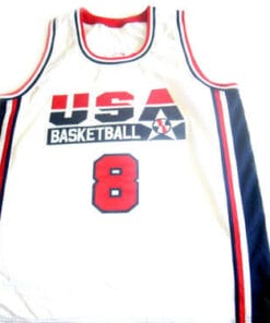 Scottie Pippen #8 Team USA BasketBall Jersey White