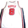 Scottie Pippen #8 Team USA BasketBall Jersey White