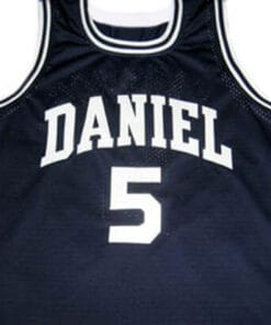 Pete Maravich #5 Daniel High School Basketball Jersey Navy Blue