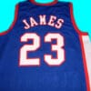 Lebron James #23 High School All American Basketball Jersey Blue