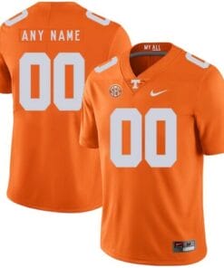 Tennessee Vols Jersey Personalized Name Number College Football Orange