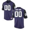 Custom TCU Horned Frogs Jersey NCAA Purple