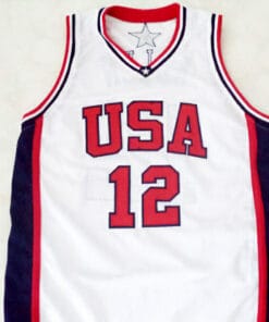 Ray Allen #12 Team USA Basketball Jersey White