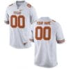 Custom Texas Longhorns Jersey College Football White