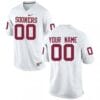Oklahoma Sooners Custom Jersey White College Football Jerseys