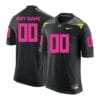 Custom Oregon Ducks Jersey College Football Black Pink