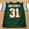 Wilbert Montgomery UNSIGNED CUSTOM Made Green Jersey