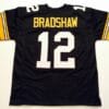 Terry Bradshaw UNSIGNED CUSTOM Made Black Jersey