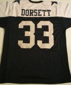 Tony Dorsett UNSIGNED CUSTOM Made Thanksgiving Jersey