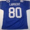 Steve Largent UNSIGNED CUSTOM Made Blue Jersey