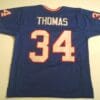 Thurman Thomas UNSIGNED CUSTOM Made Blue Jersey