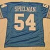 Chris Spielman UNSIGNED CUSTOM Made Blue Jersey