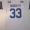 Tony Dorsett UNSIGNED CUSTOM Made White Jersey
