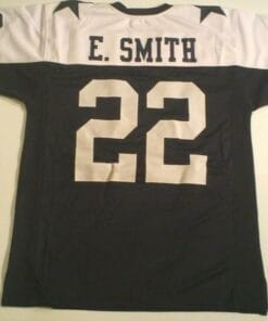Emmitt Smith UNSIGNED CUSTOM Made Thanksgiving Jersey