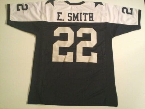 Emmitt Smith UNSIGNED CUSTOM Made Thanksgiving Jersey