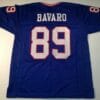 Mark Bavaro UNSIGNED CUSTOM Made Blue Jersey