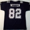 Jason Witten UNSIGNED CUSTOM Made Blue Jersey