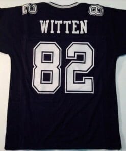 Jason Witten UNSIGNED CUSTOM Made Blue Jersey
