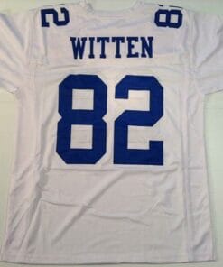Jason Witten UNSIGNED CUSTOM Made White Jersey