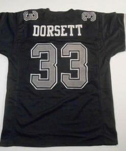 Tony Dorsett UNSIGNED CUSTOM Made Blue Jersey