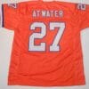 Steve Atwater UNSIGNED CUSTOM Made Orange Jersey