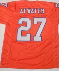 Steve Atwater UNSIGNED CUSTOM Made Orange Jersey