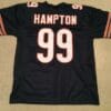 Dan Hampton UNSIGNED CUSTOM Made Blue Jersey