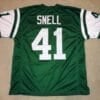 Matt Snell UNSIGNED CUSTOM Made Green Jersey