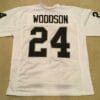 Charles Woodson UNSIGNED CUSTOM Made White Jersey
