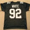Reggie White UNSIGNED CUSTOM Made Green Jersey