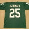 Tommy McDonald UNSIGNED CUSTOM Made Green Jersey