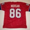Stanley Morgan UNSIGNED CUSTOM Made Red Jersey