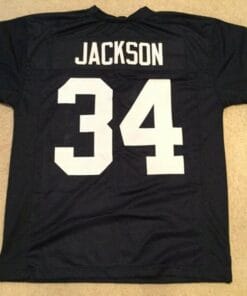 Bo Jackson UNSIGNED CUSTOM Made Blue Jersey