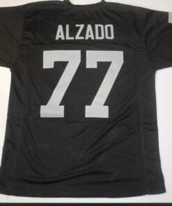 Lyle Alzado UNSIGNED CUSTOM Made Black Jersey