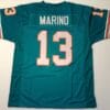 Dan Marino UNSIGNED CUSTOM Made Teal Jersey