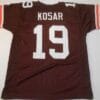 Bernie Kosar UNSIGNED CUSTOM Made Brown Jersey