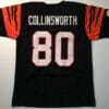 Cris Collinsworth UNSIGNED CUSTOM Made Black Jersey