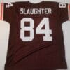 Webster Slaughter UNSIGNED CUSTOM Made Brown Jersey