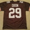 Hanford Dixon UNSIGNED CUSTOM Made Brown Jersey