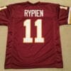 Mark Rypien UNSIGNED CUSTOM Made Maroon Jersey