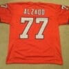 Lyle Alzado UNSIGNED CUSTOM Made Orange Jersey